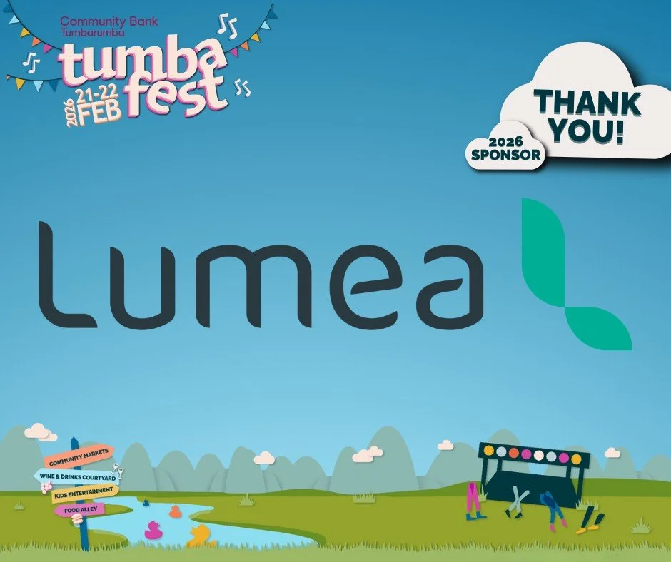 The LUMEA  Community Markets are a much loved part of the Tumbafest weekend, and we&rsquo;re proud to have Lumea as the Community Market Precinct Sponsor!

Their support helps create a space filled with local makers, good food, friendly faces, and th