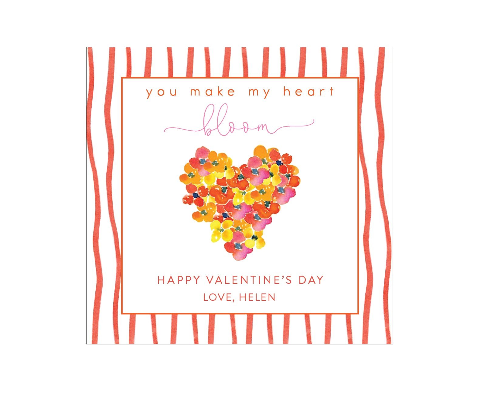 Flower Power Valentines