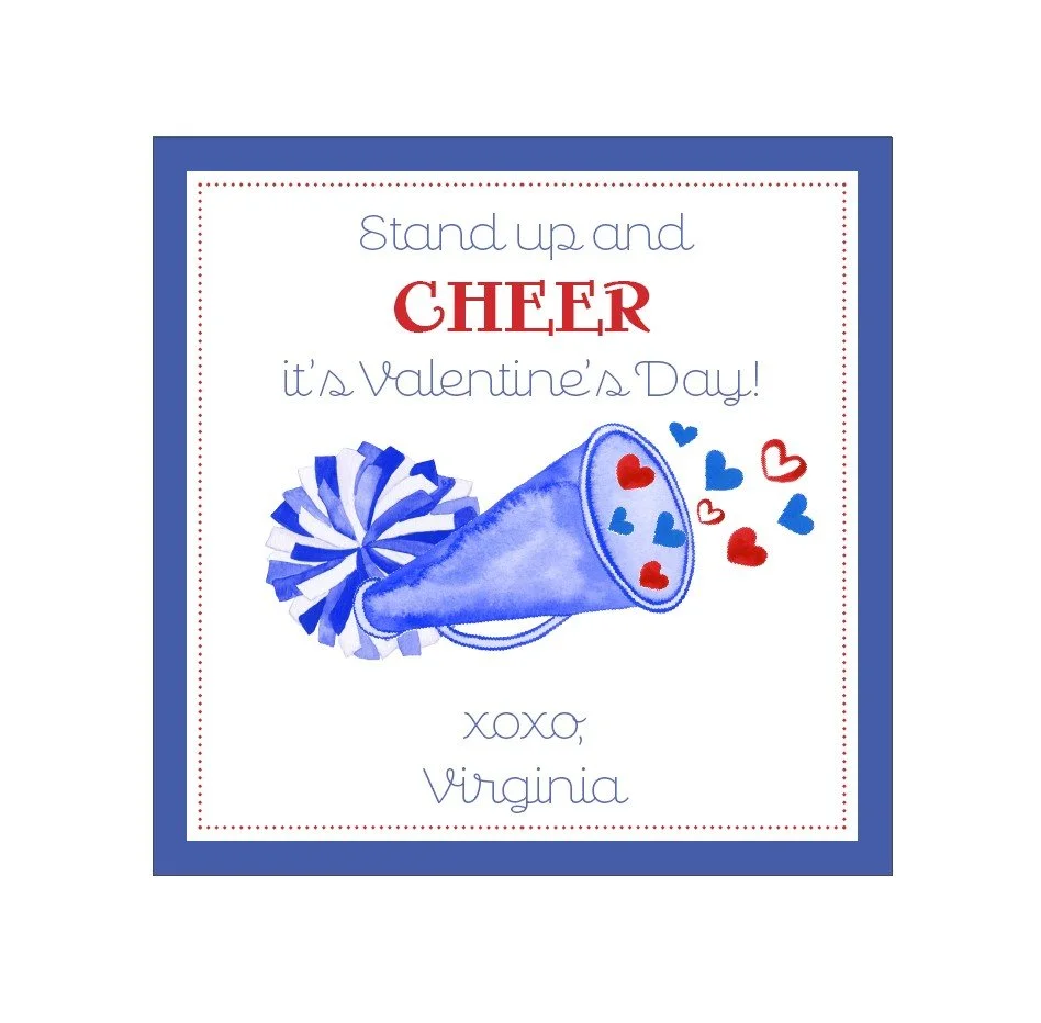 Cheerleading Valentine