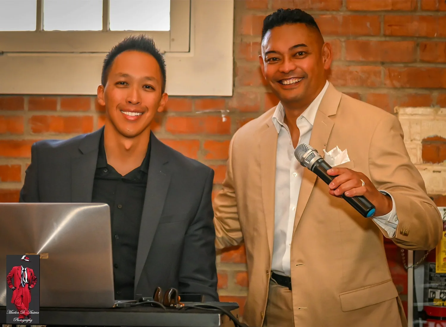 Premier Entertainment San Diego DJ Dennis and MC Marlon working together