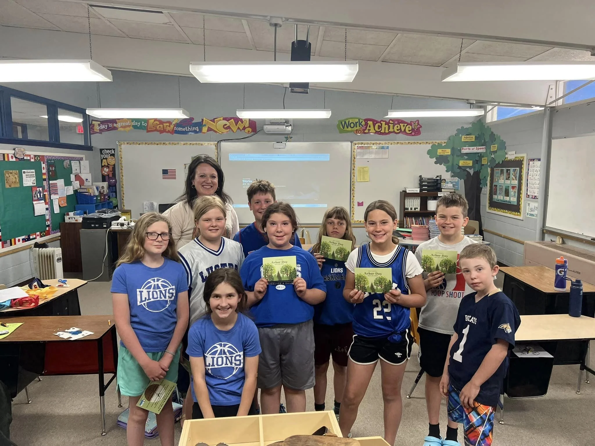 Tree Delivery To Lustre School