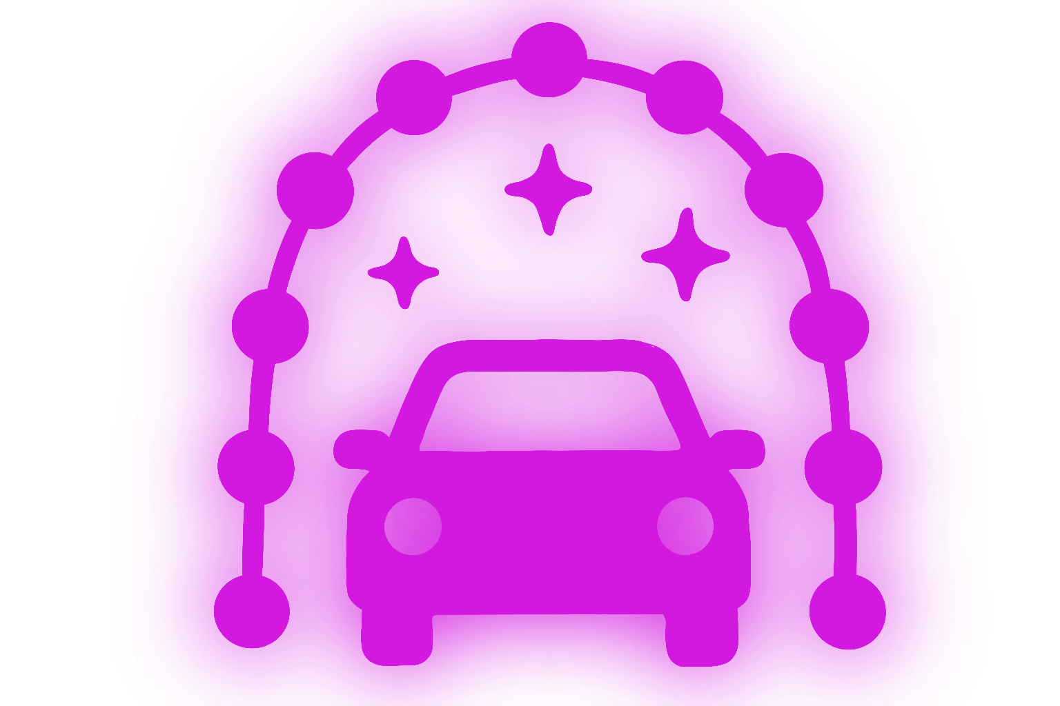 An abstract digital image with a predominantly pink and purple color palette, featuring a distorted, organic shape and digital glitch effects.