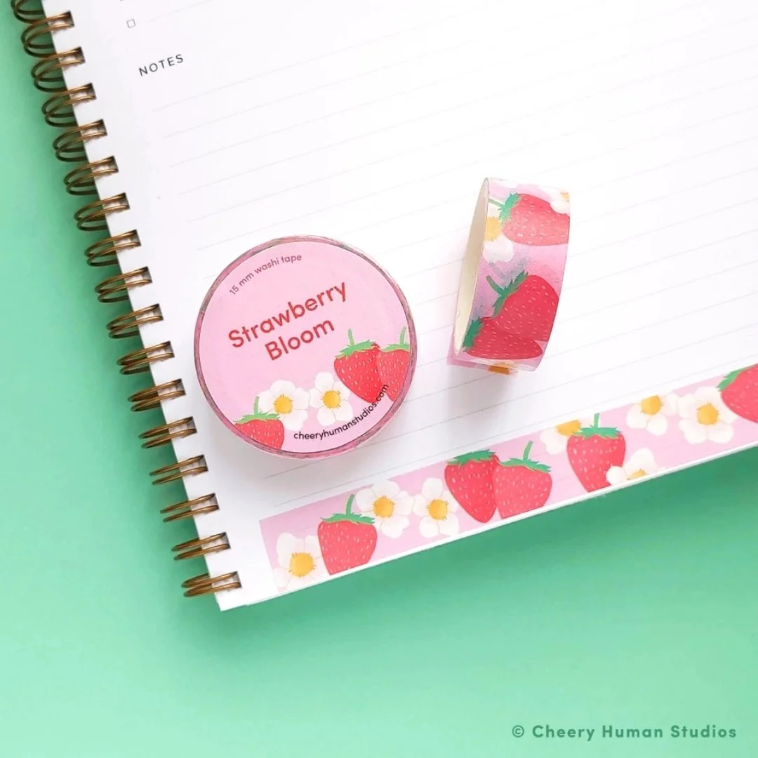 Strawberry Bloom - Washi Tape.jpg