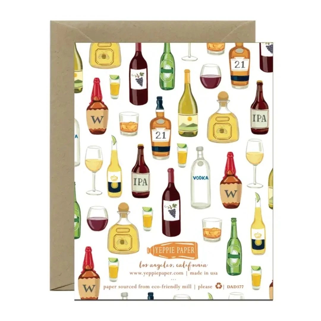 Top Shelf Father's Day Card