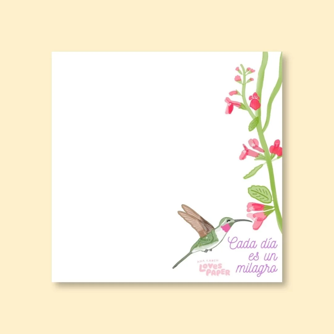 Colibri Milagro 3x3 Post-It Notes