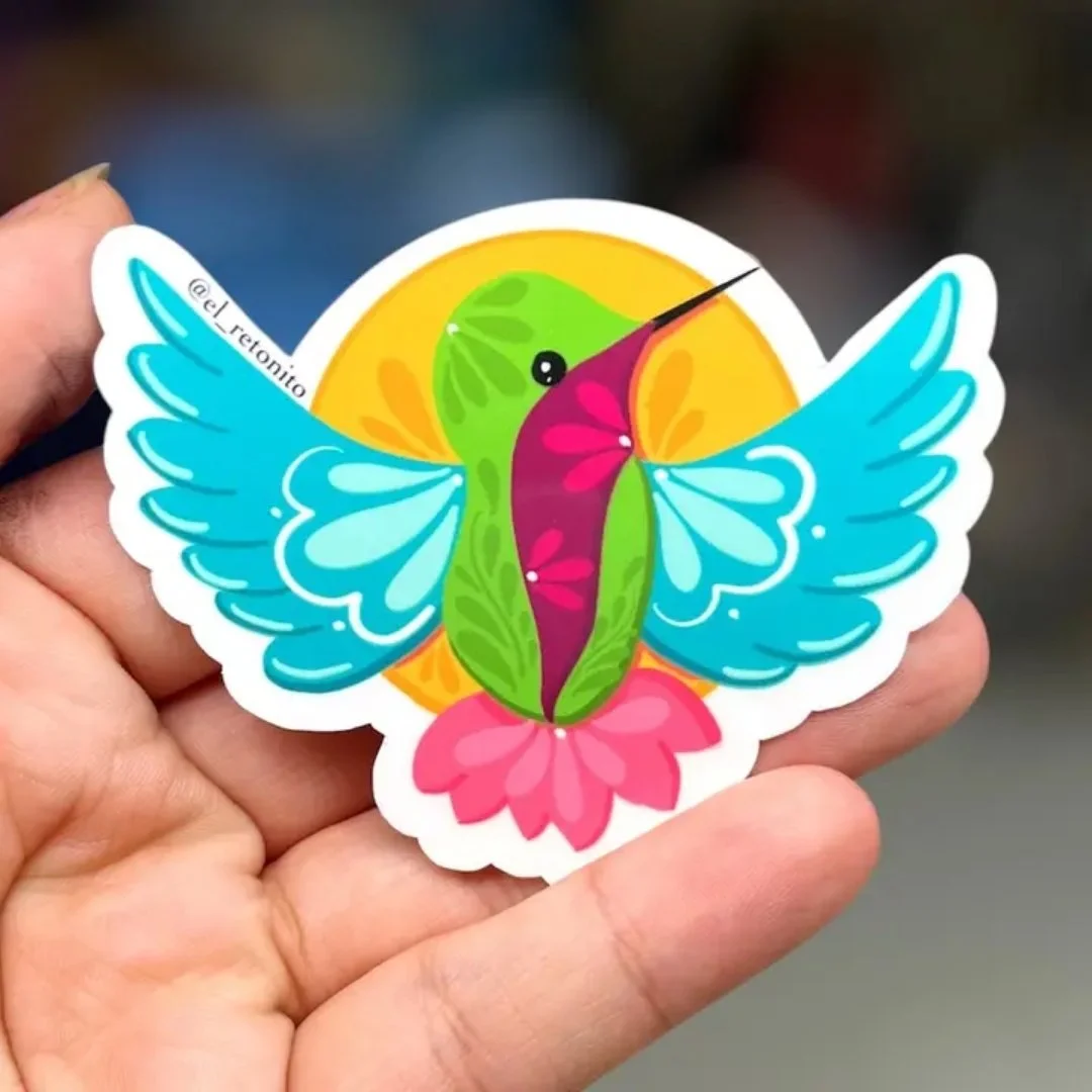 Pajarito Colibrí Sticker.jpg