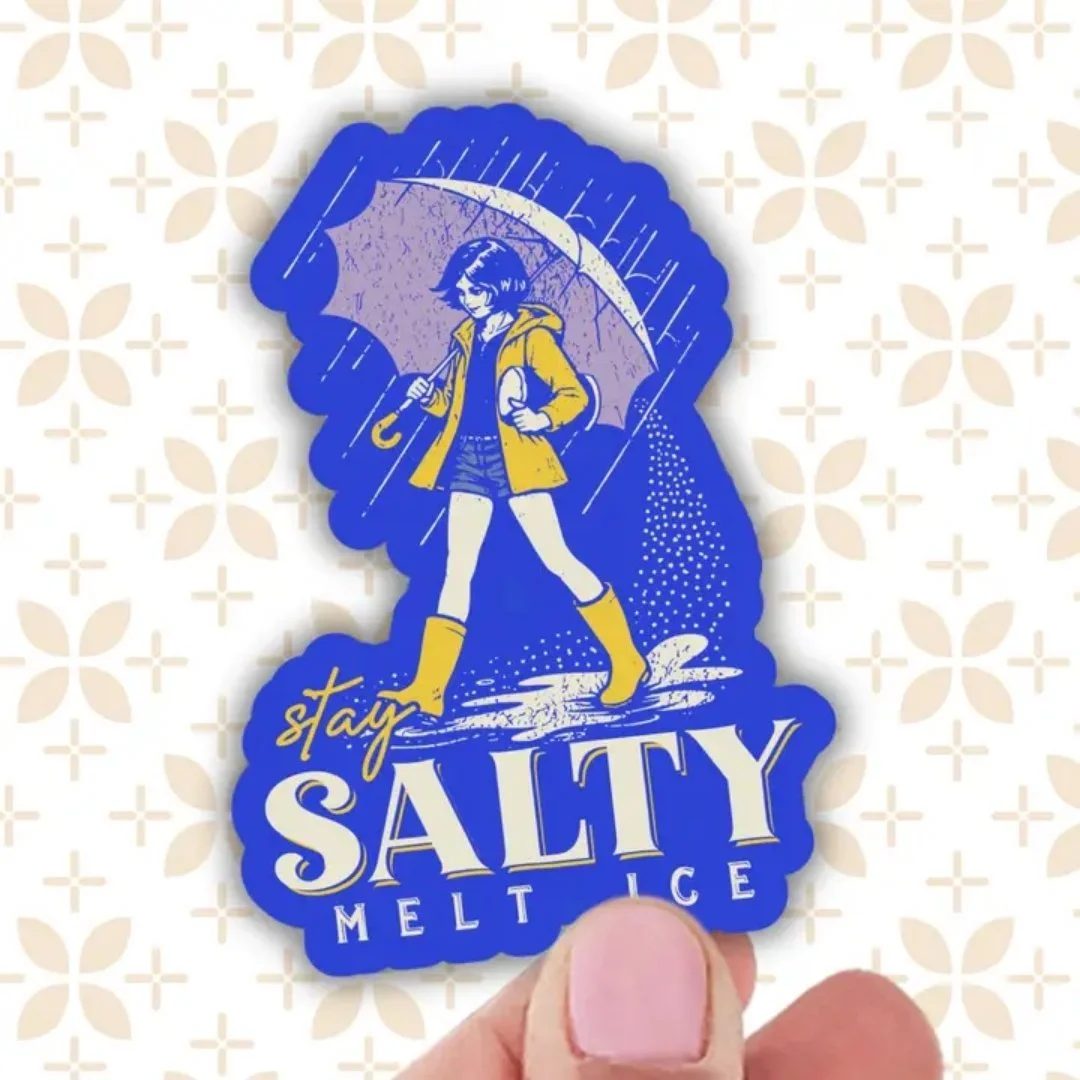 Stay Salty Melt Ice Sticker