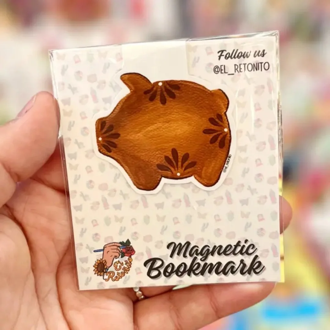 Marranito Magnetic Bookmark