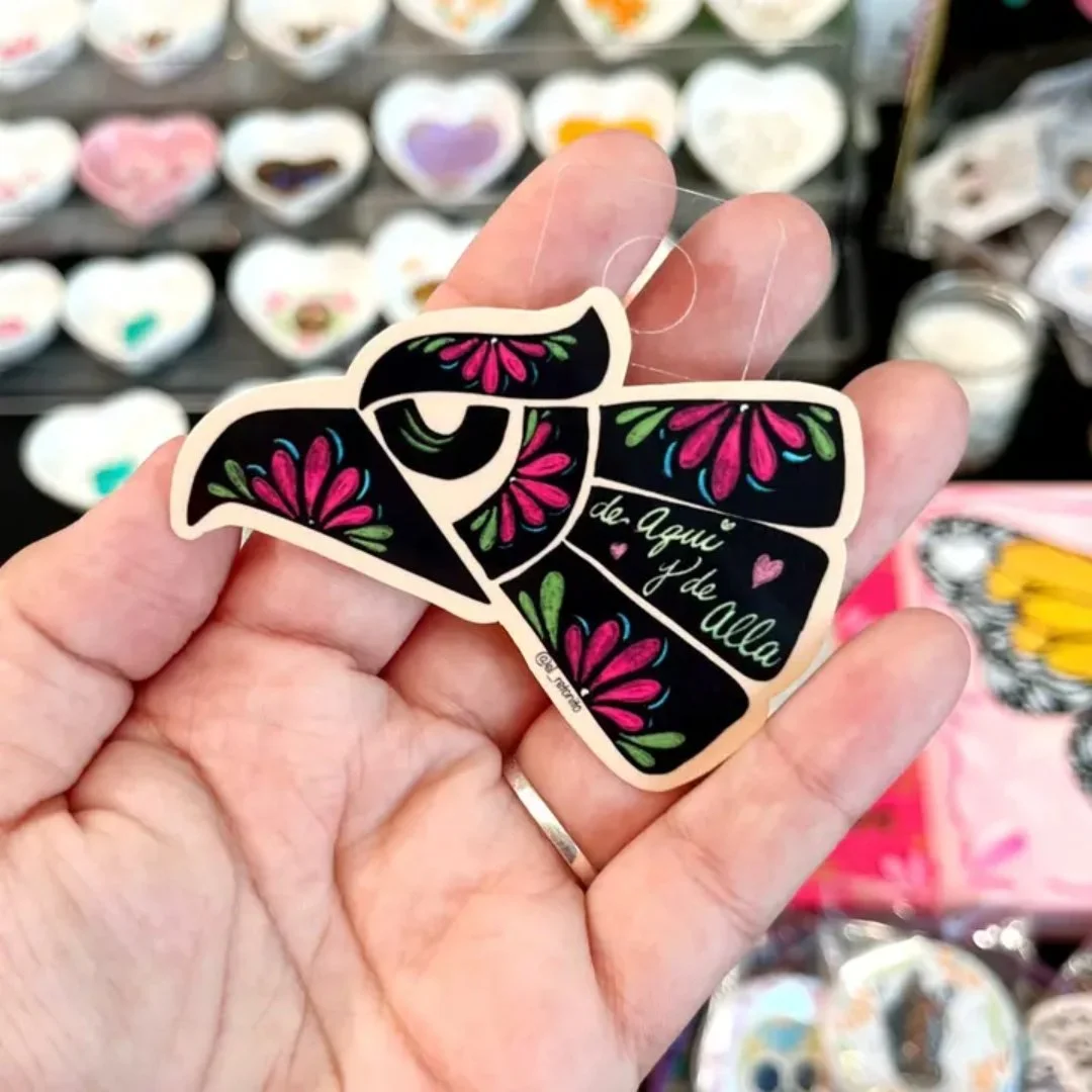 De aqui y de alla Sticker