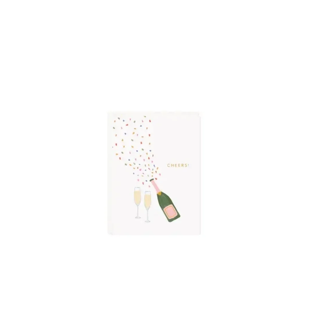 Cheers Champagne Mini Card