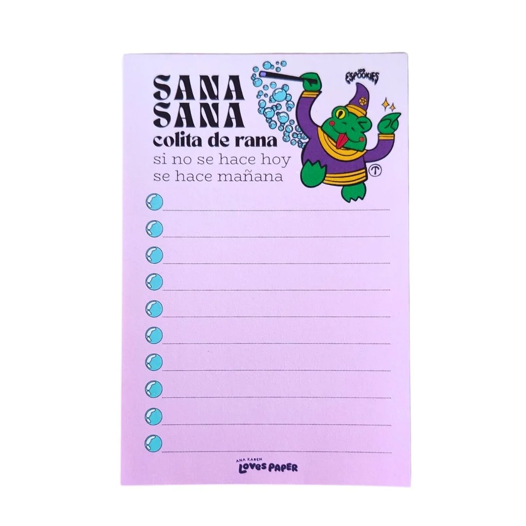 Los Espookies Sana 4x6 Checklist Notepad.jpg