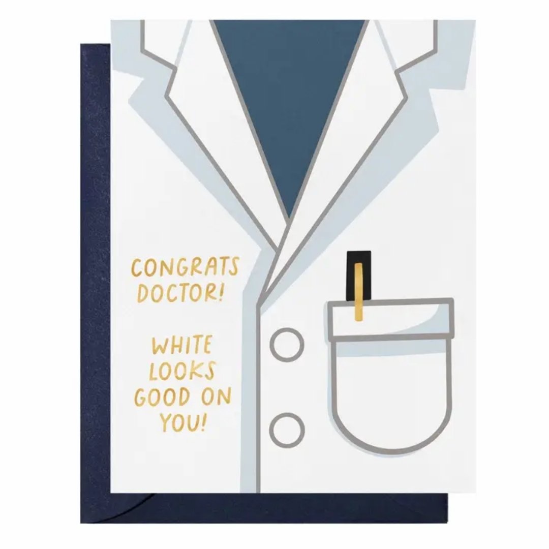 Congrats Doctor Card