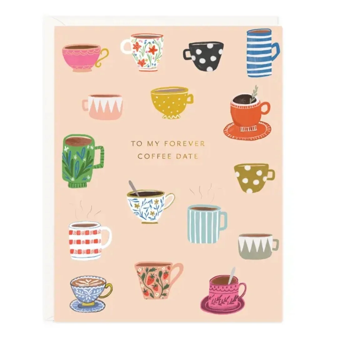 Forever Coffee Date Card