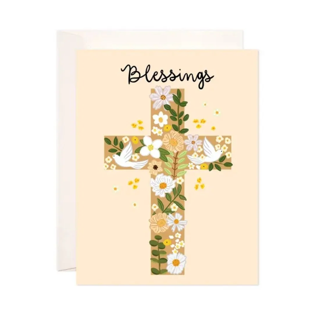 Blessings Cross Greeting Card - Blessings Card.jpg