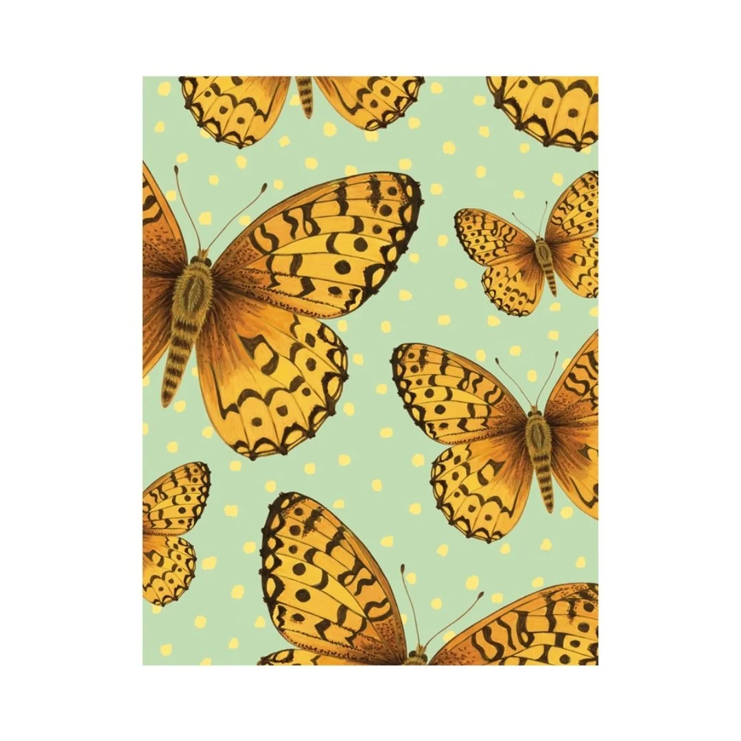 Fritillary Butterfly Notebook