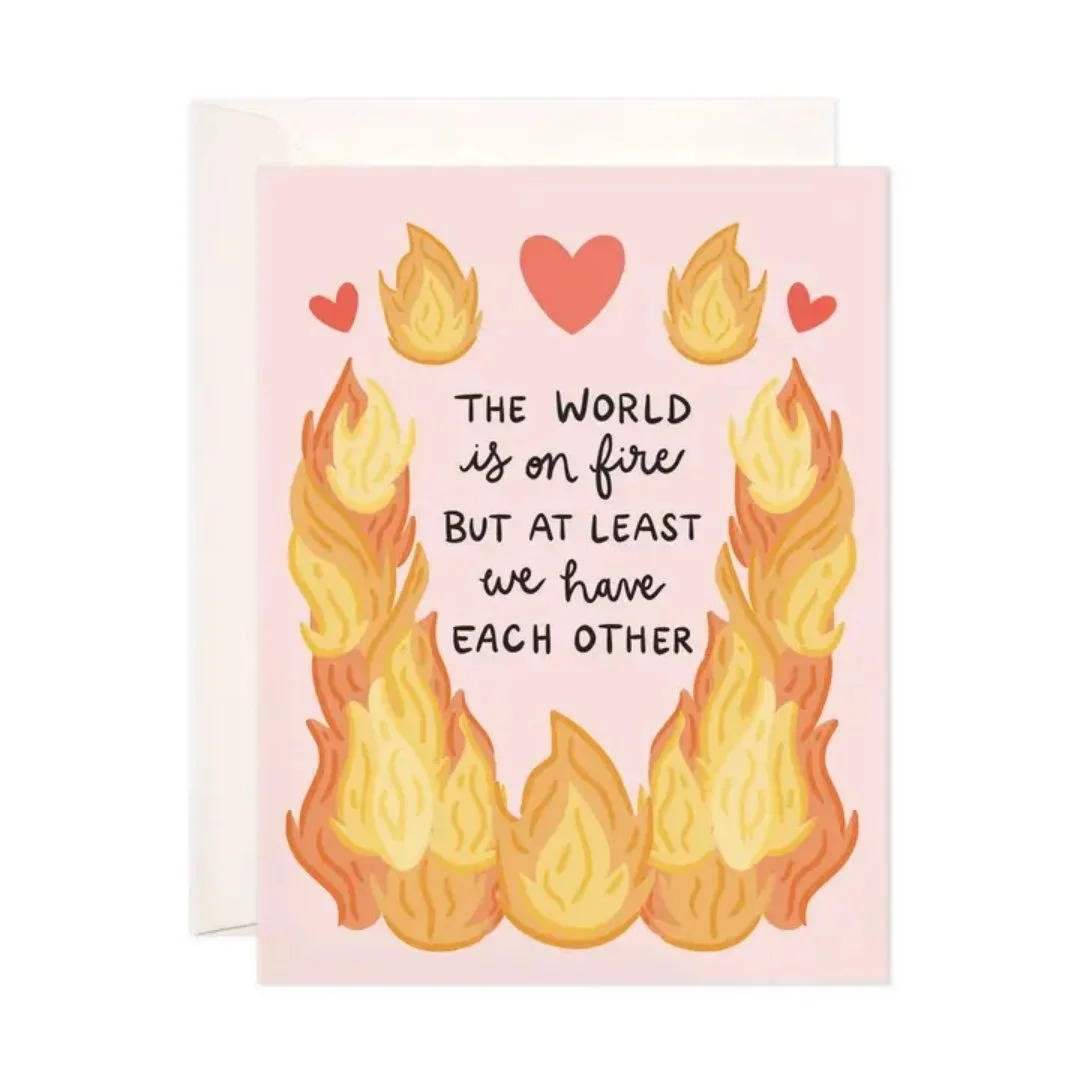 World On Fire Greeting Card.jpg