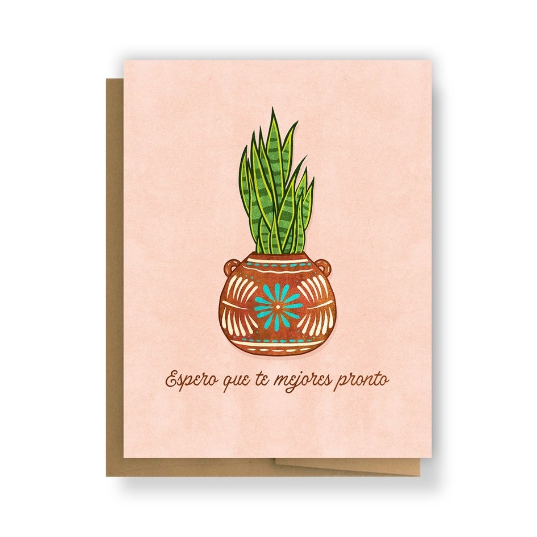 Espero Que Te Mejores Pronto Greeting Card.jpg