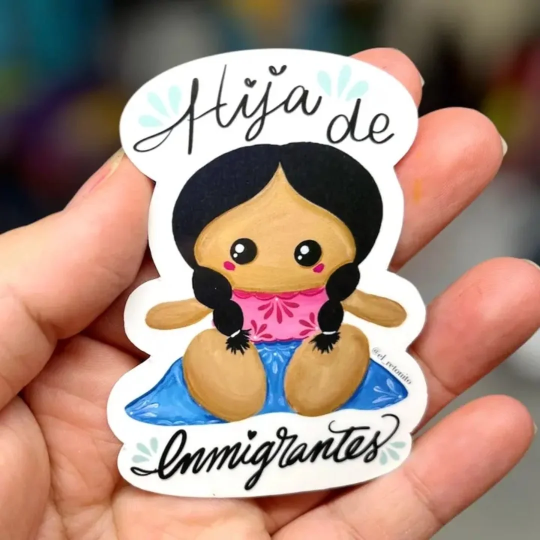 Hija De Inmigrantes Sticker