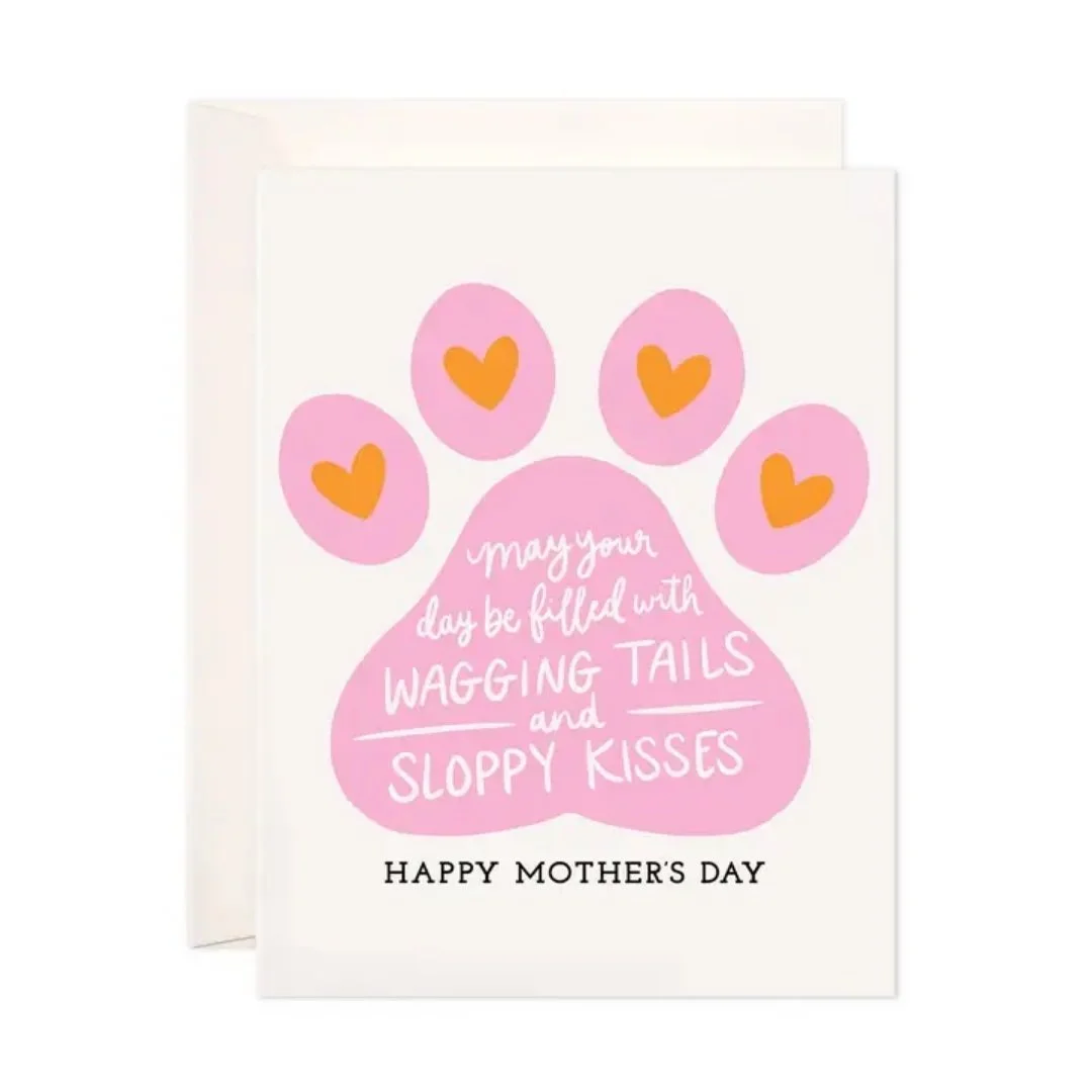 Wagging Tails Dog Mother's Day Card