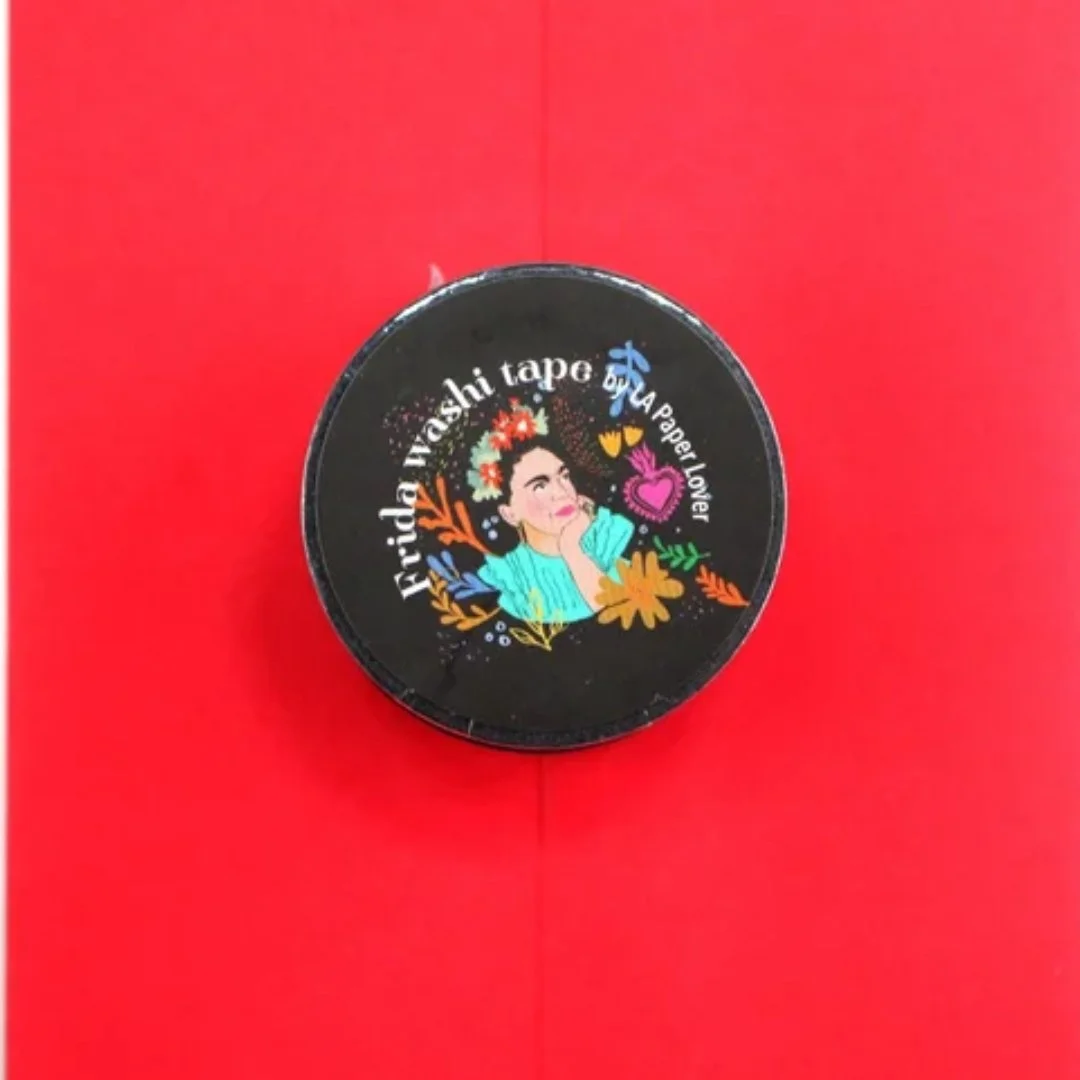 Frida Black Washi Tape