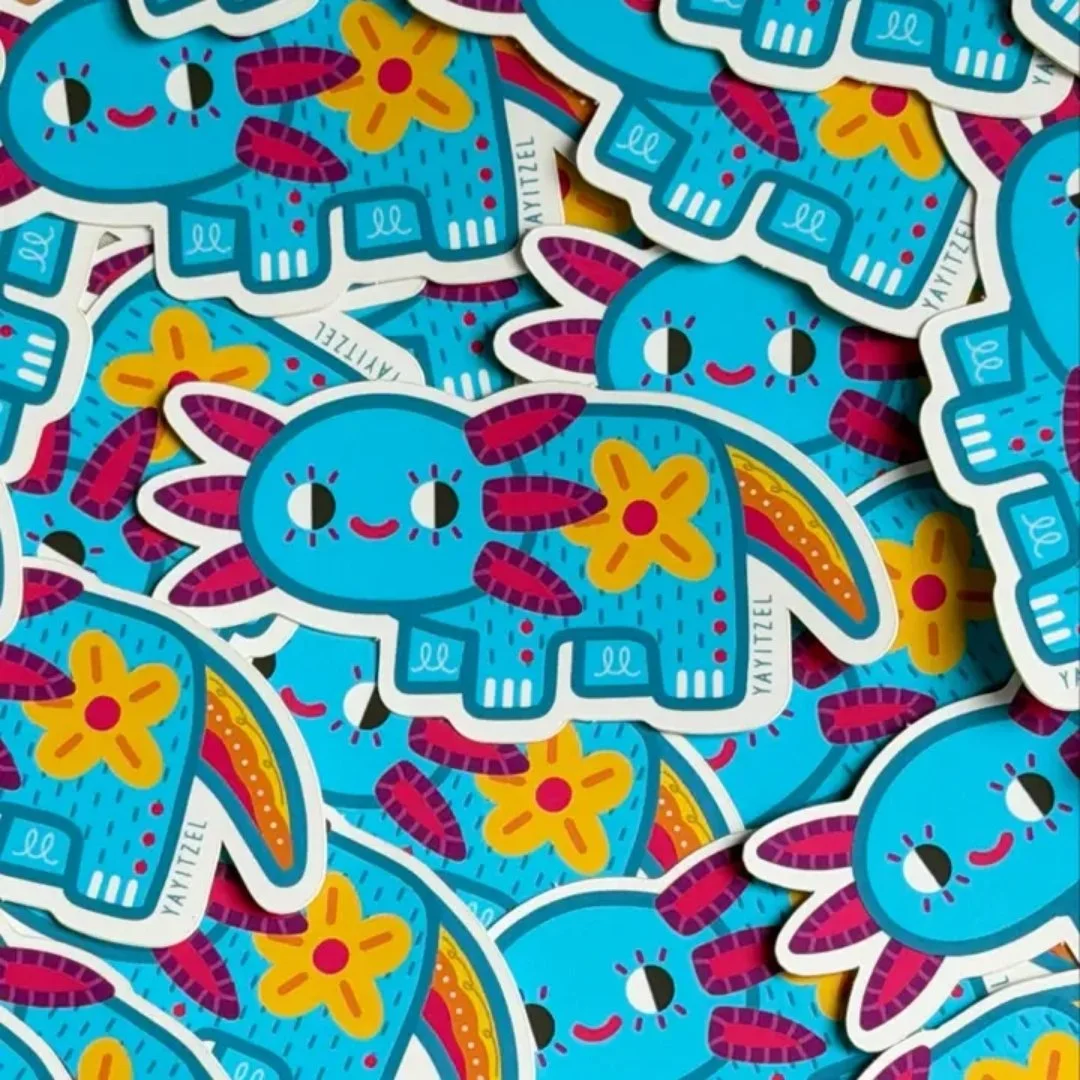 Axolotl Alebrije Sticker.jpg