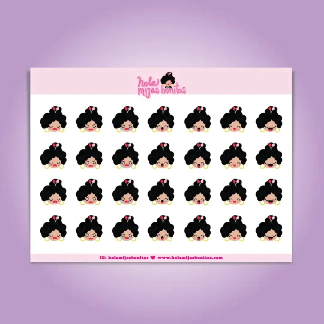 Mijas Mood Sticker Sheet