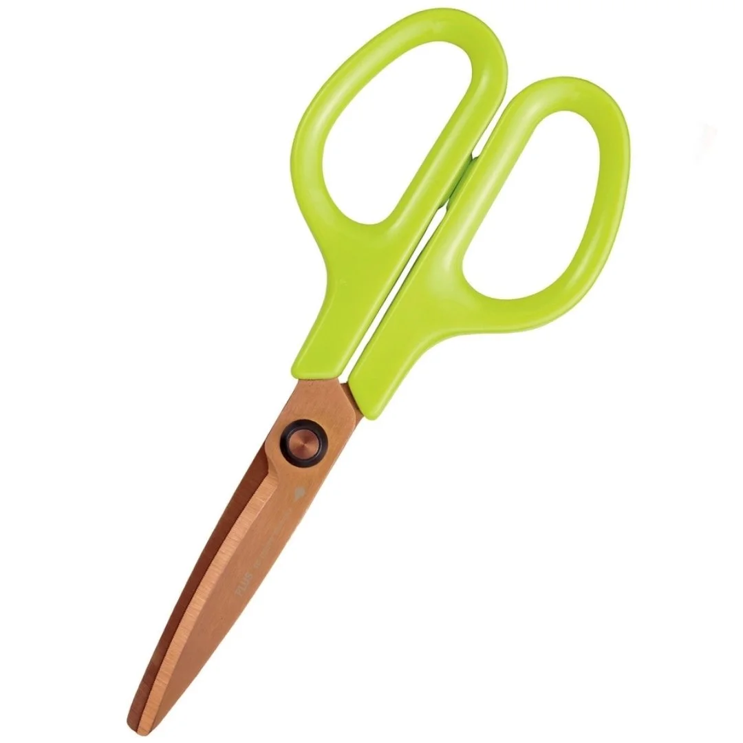 Titanium Curved Blade Scissors - Green 1.jpg