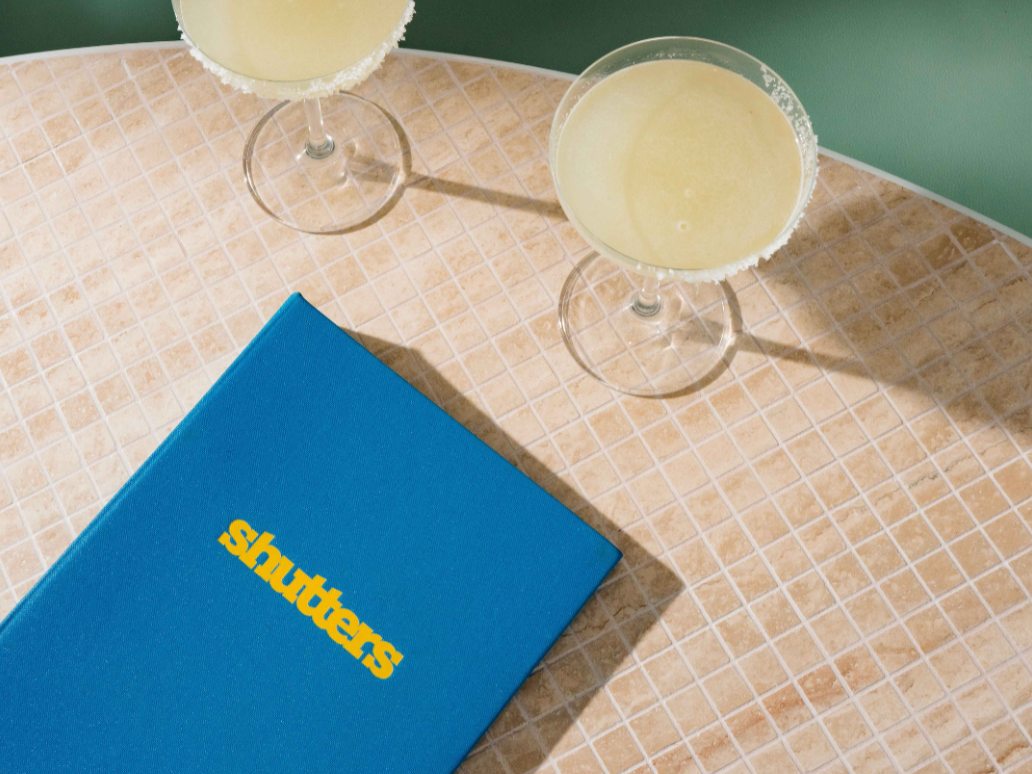 Shutters custom menu