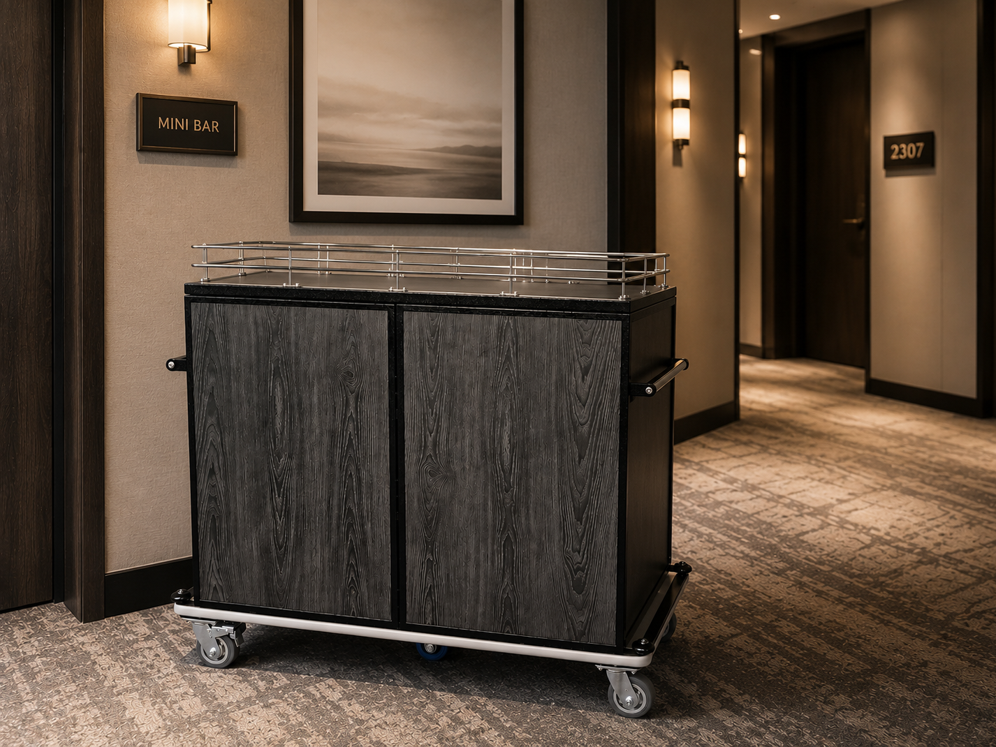 Custom designed Mini Bar Trolley