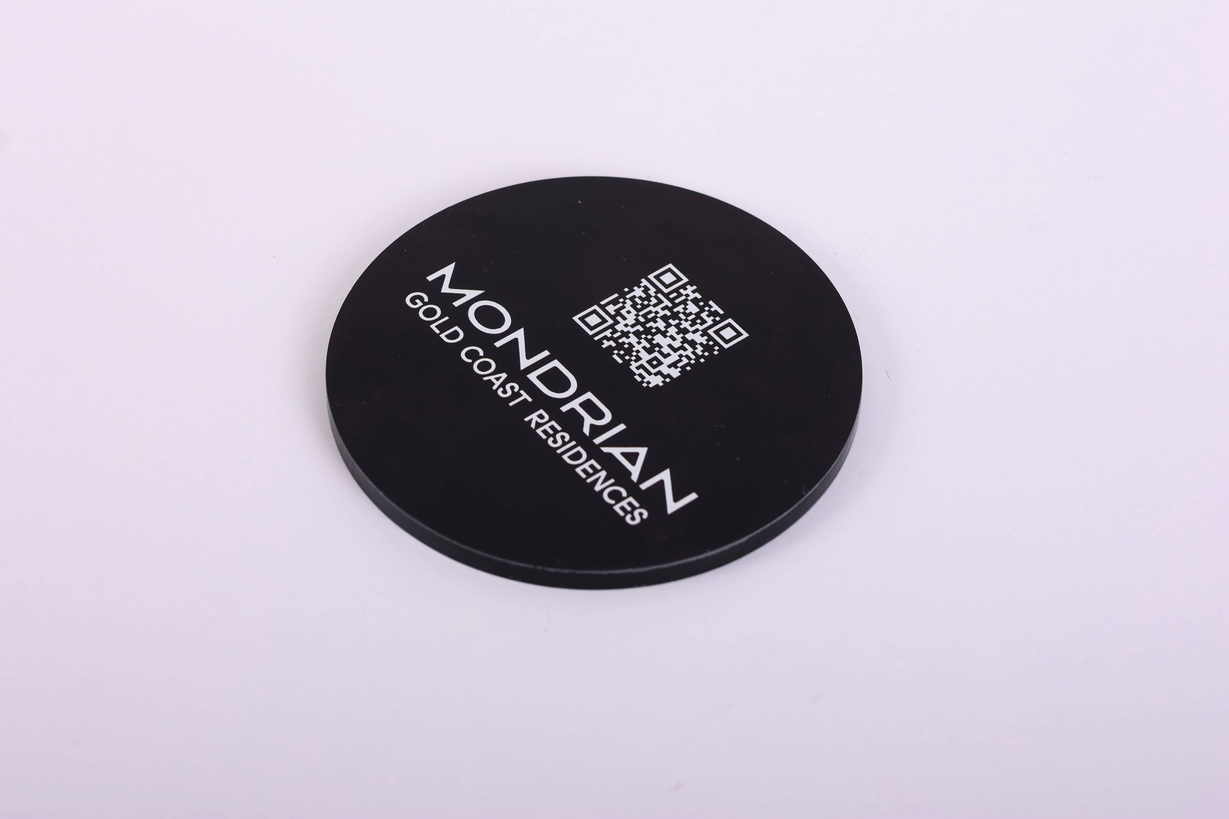 Mondrian Gold Coast Custom QR Code Sign