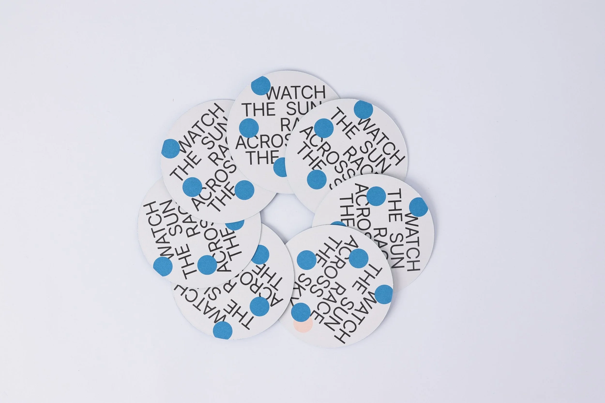 The Star Grand Brisbane Custom cicada blue pvc coaster