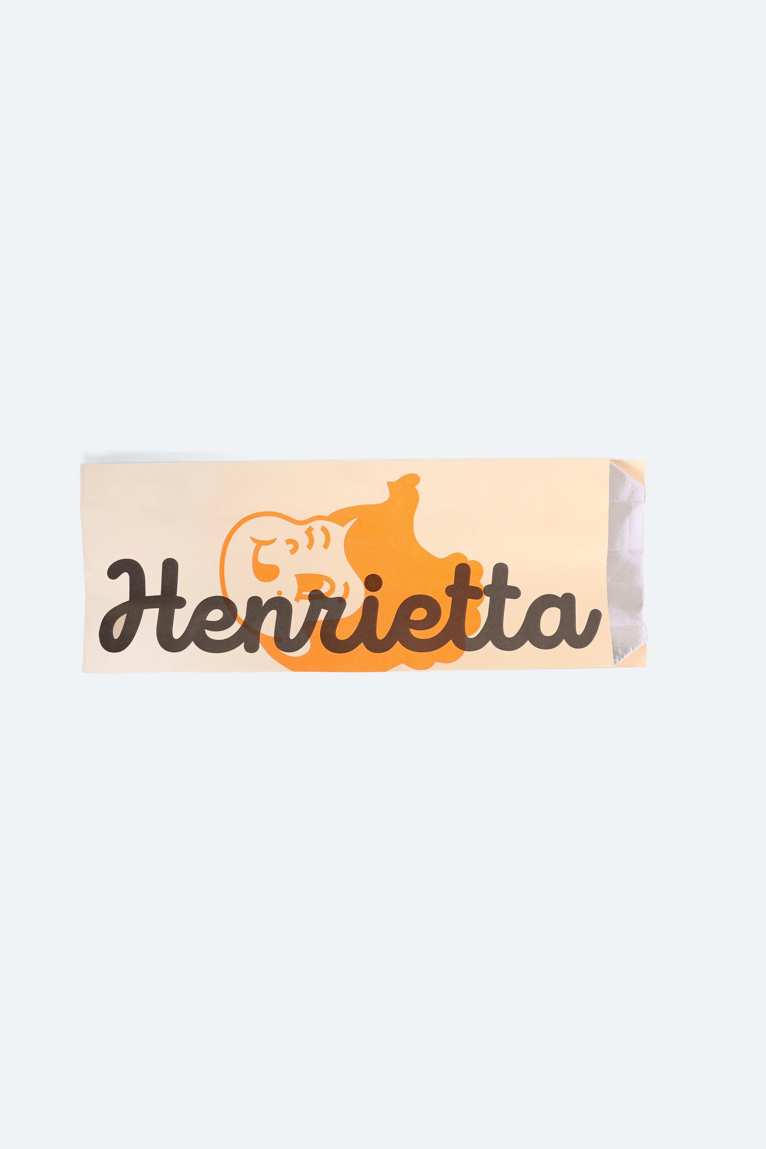 Henrietta custom food packaging. Foil Wrap