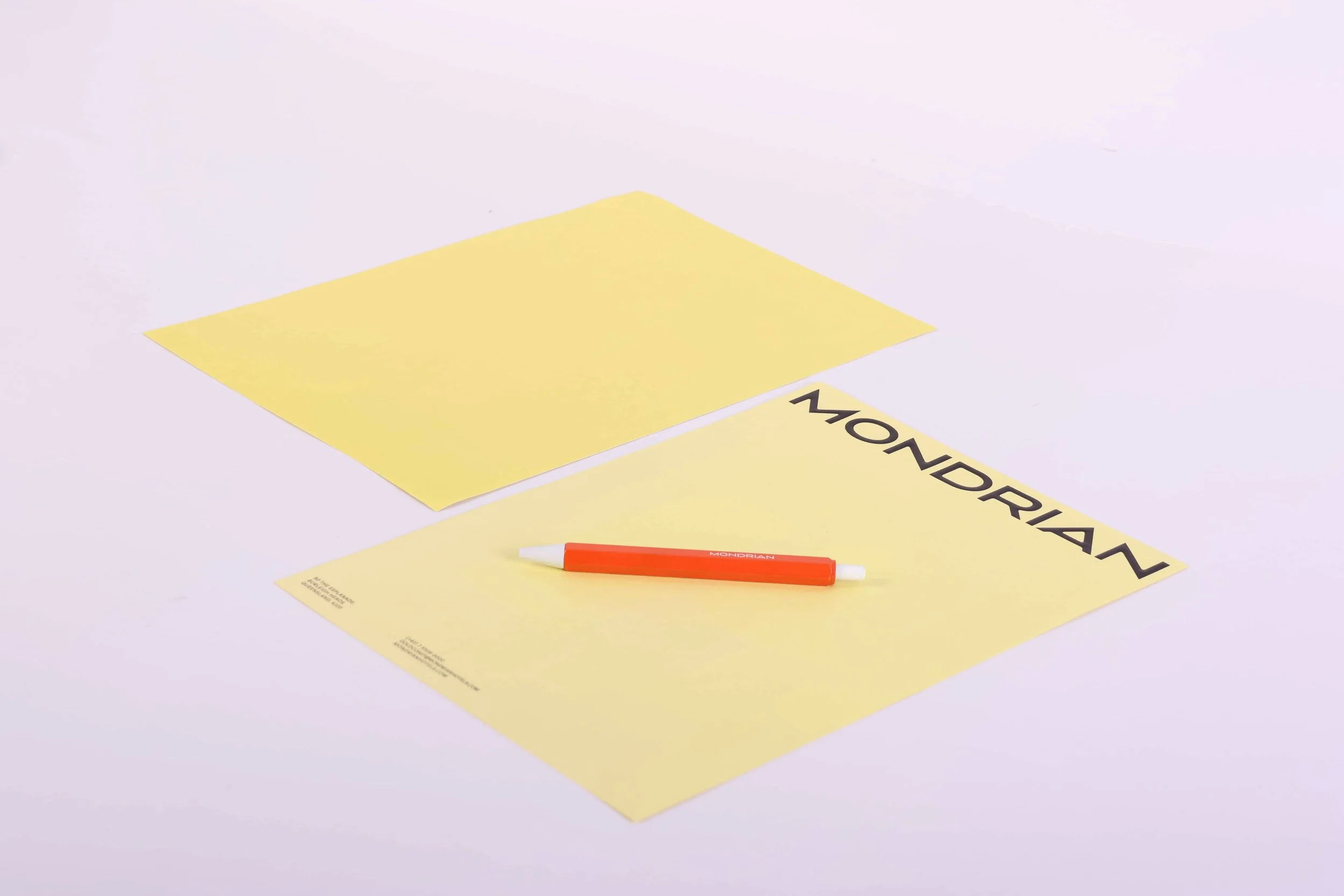 Mondrian Gold Coast Custom Note Pad