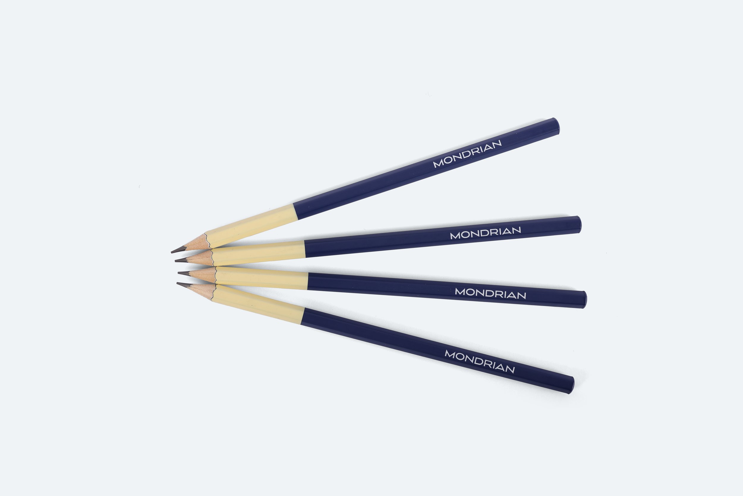 pencil-sorbet-blue-body-yellow-tip-white-logo-v1-premium-hotel-product-specialists-creation-custom-design-develop-deliver-consultantspr