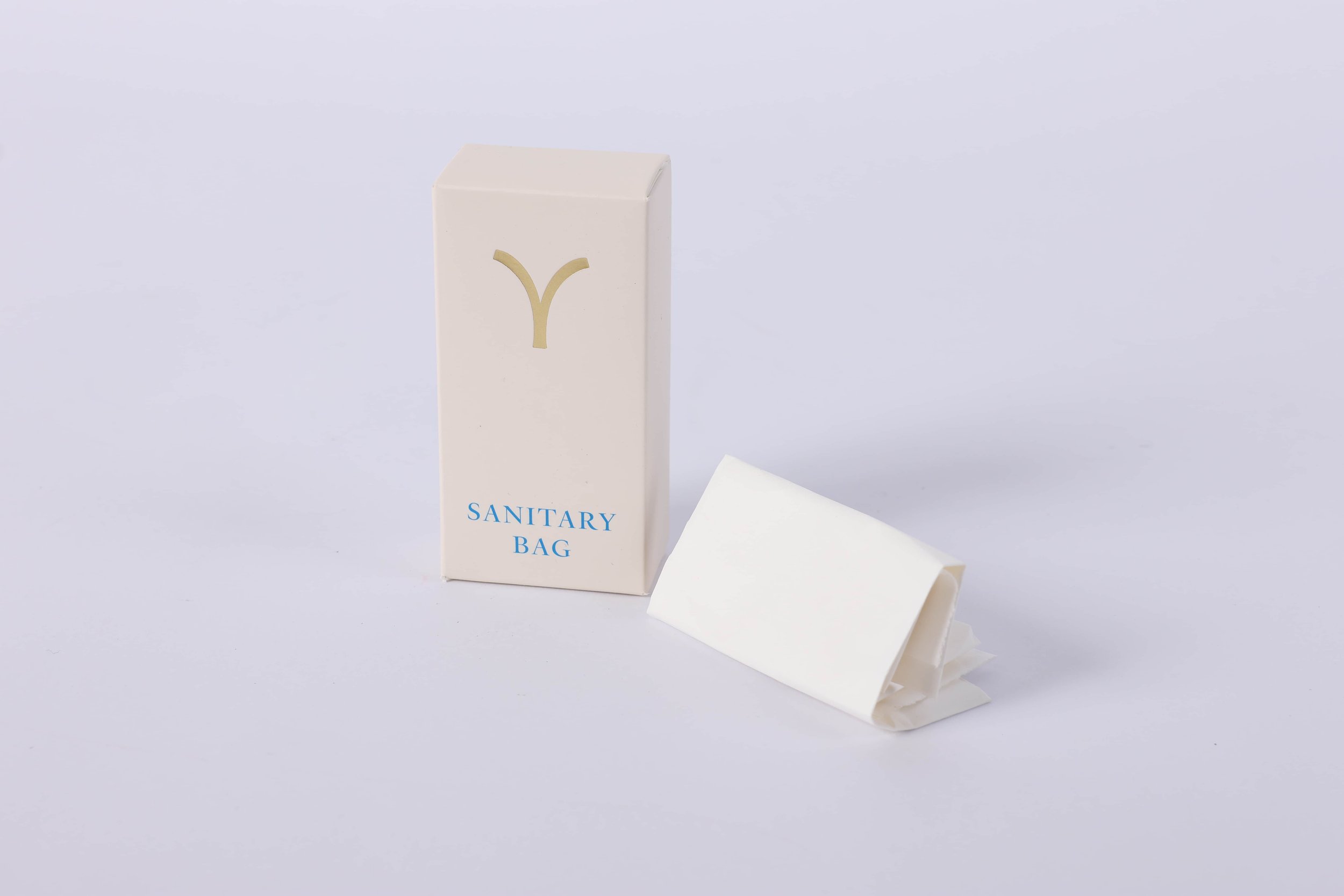 Branded Boxed Sanitary Bag - Dry Amenities 