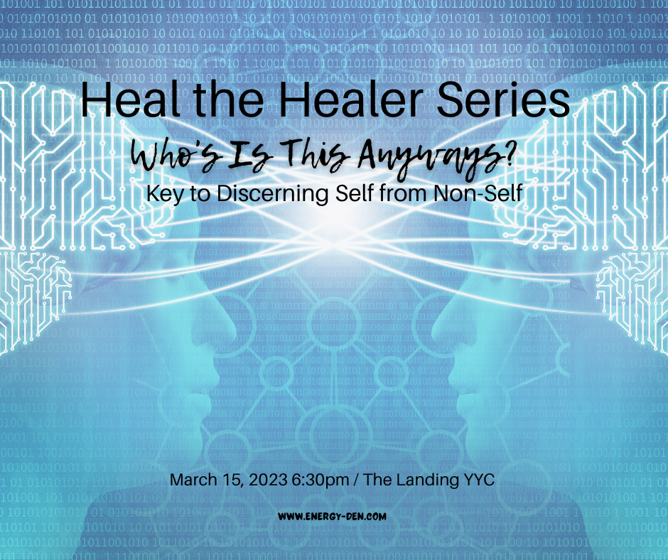Heal The Healer : Who's Is This Anyways