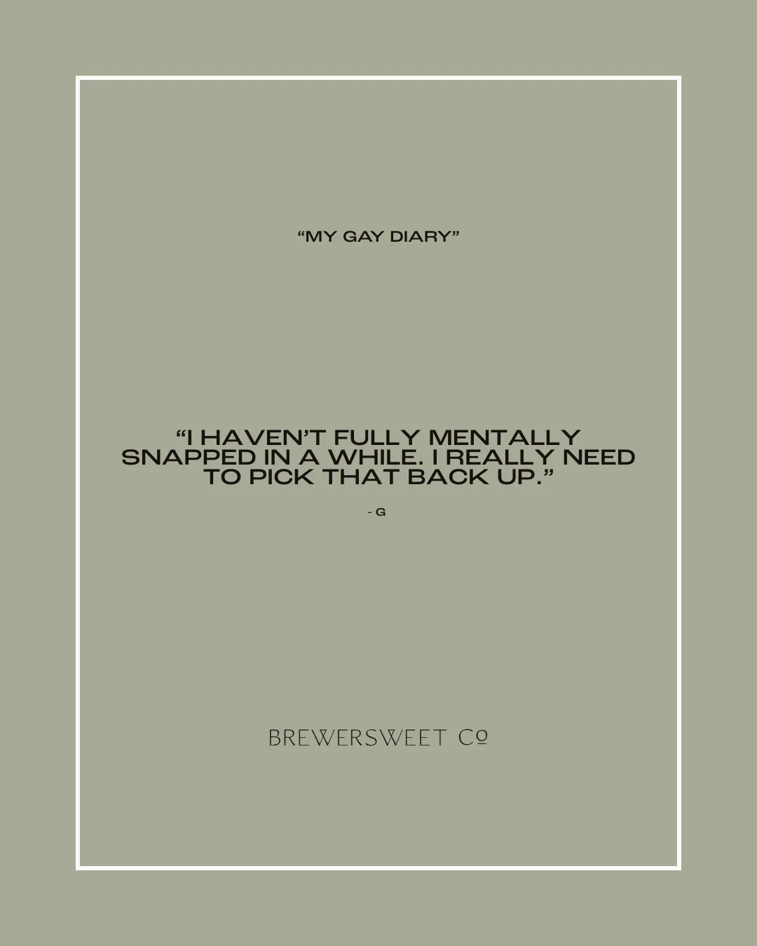 Do you get what we mean when we say “Christian Siriano is the Kelly Clarkson of Project Runway.”????
#BrewerSweetCo #BrewerSweetCoDesign