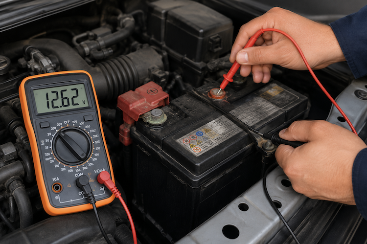 How to Test a Car Battery with a Multimeter