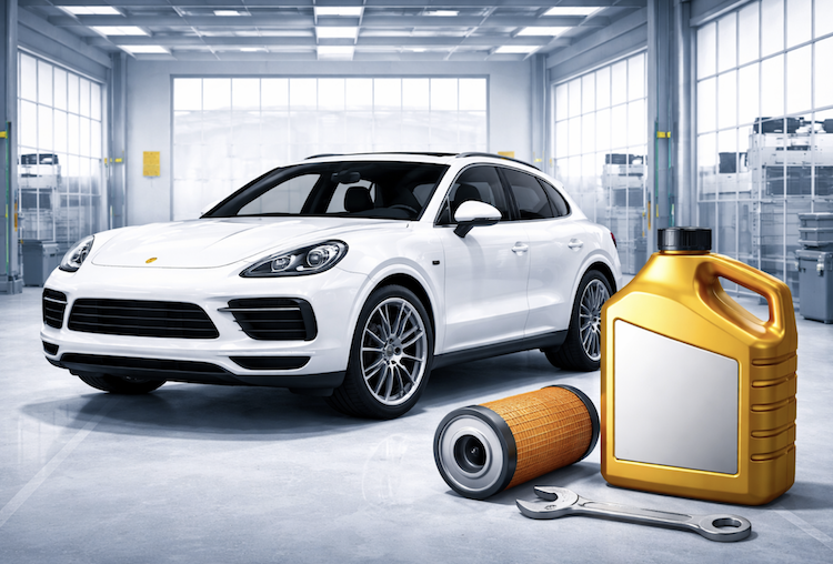 Porsche cayenne oil change cost