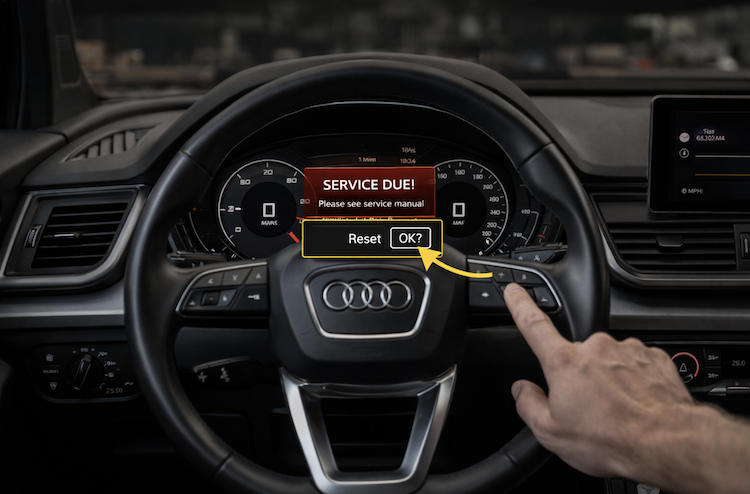 Resetting Service Due on Audi Q5