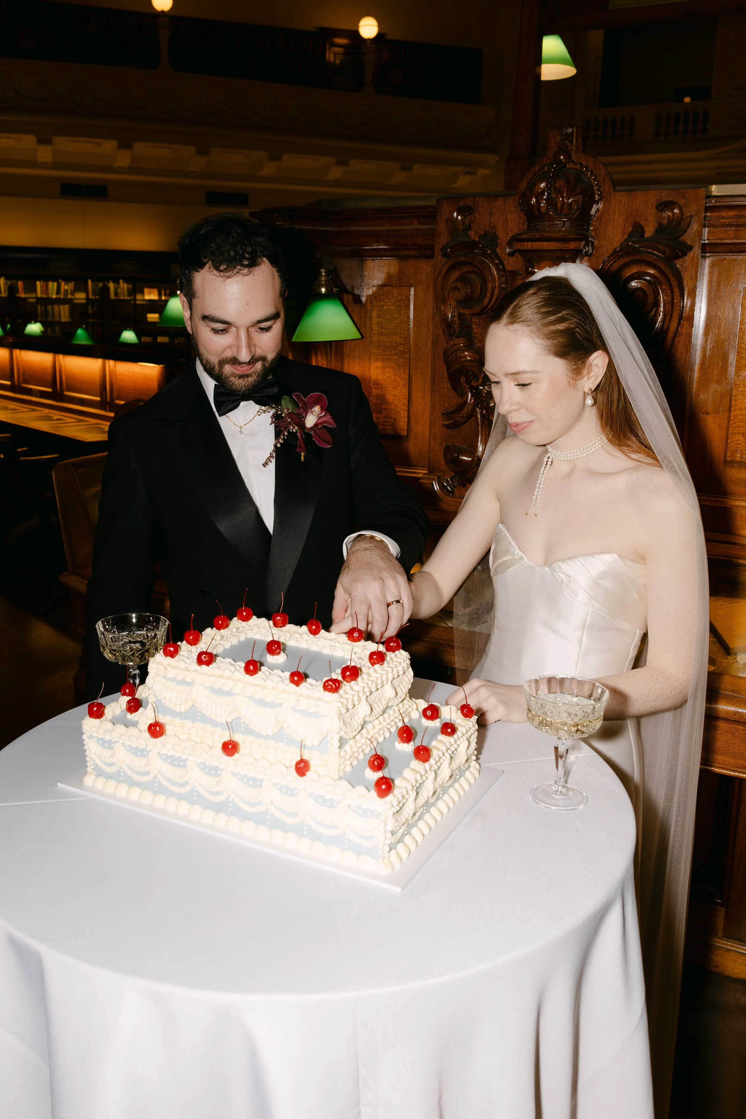 Rachel & Daniel at The State Library