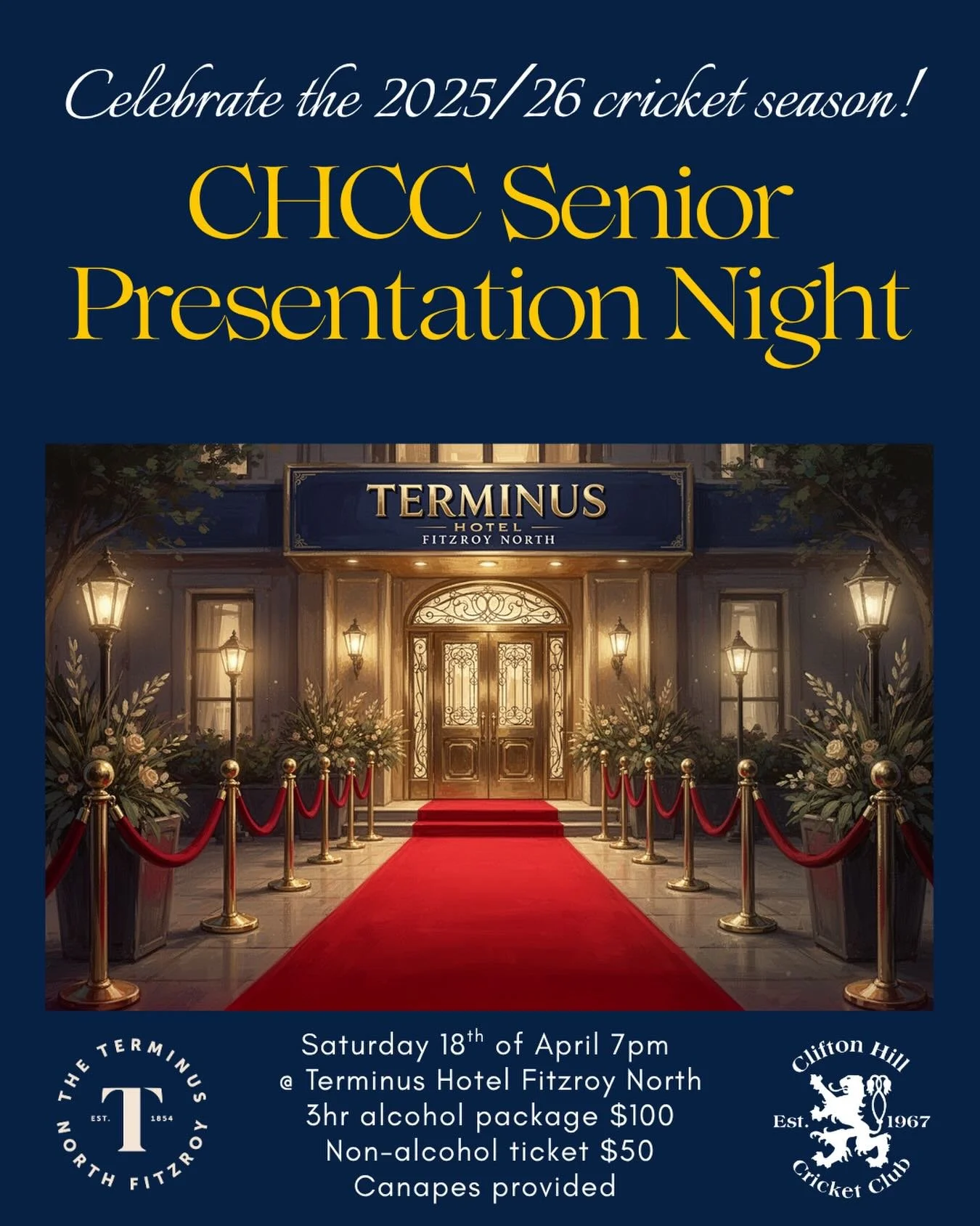 That wraps up a brilliant season for the club with both of our veterans teams winning flags and our men&rsquo;s and women&rsquo;s 1st XIs just falling short as grand finalists 🏆🏆

Senior presentation night at our legendary sponsor @terminushotelfn 