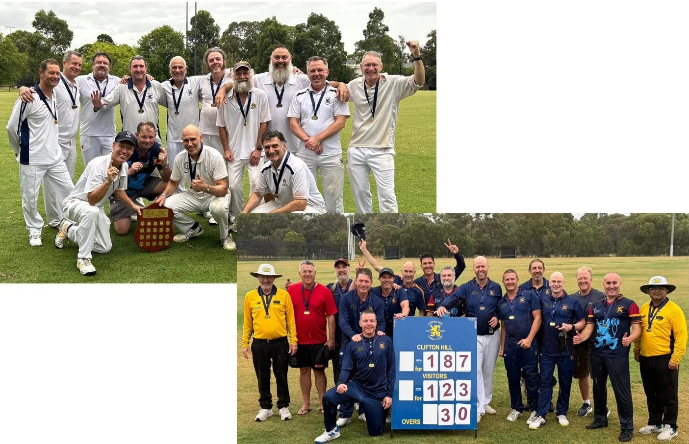 CHCC Vets win TWO Grand Finals!