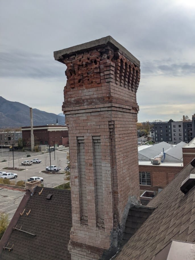 Chimneys down, ‘House of Rock’ still up