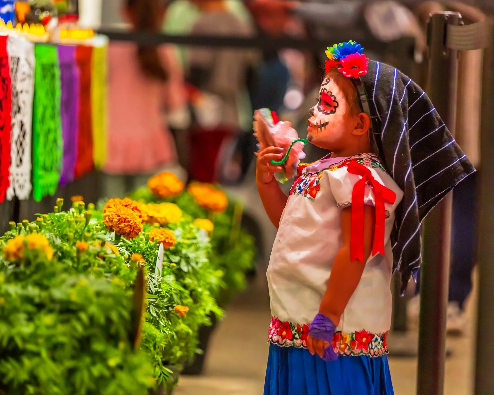 DIA DE LOS MUERTOS EN OGDEN AT BEN LOMOND HIGH SCHOOL FOR ALL DAY COMMUNITY CELEBRATION