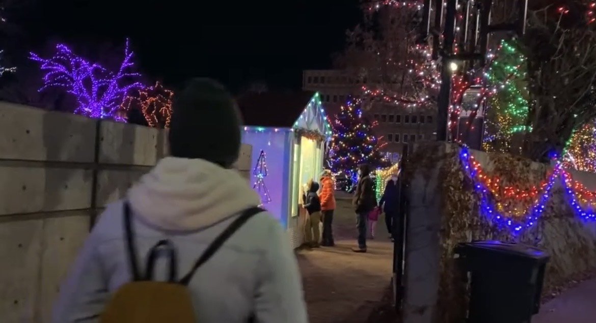 WATCH: ‘Have Yourself A Merry Little Christmas’ with The Proper Way as they stroll through Ogden’s Christmas Village
