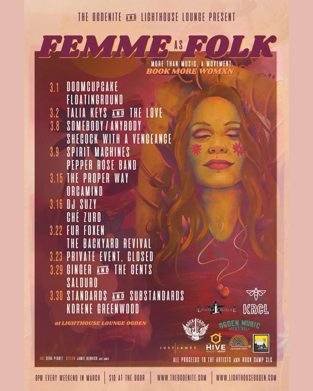 THE OGDENITE PRESENTS ‘FEMME AS FOLK’&nbsp;MUSIC SERIES