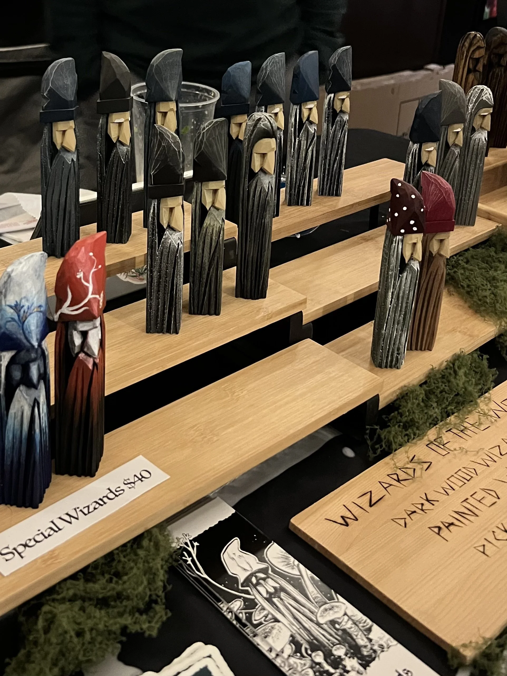 The Wizards make the list again. I can't get enough of them. I already a few in my home, in a plant, window sill, and on a shelf...so now I'm gifting them. Pair them with a plant from The Jungle Room for your forest, tree-lovin' nature friends. Hand-