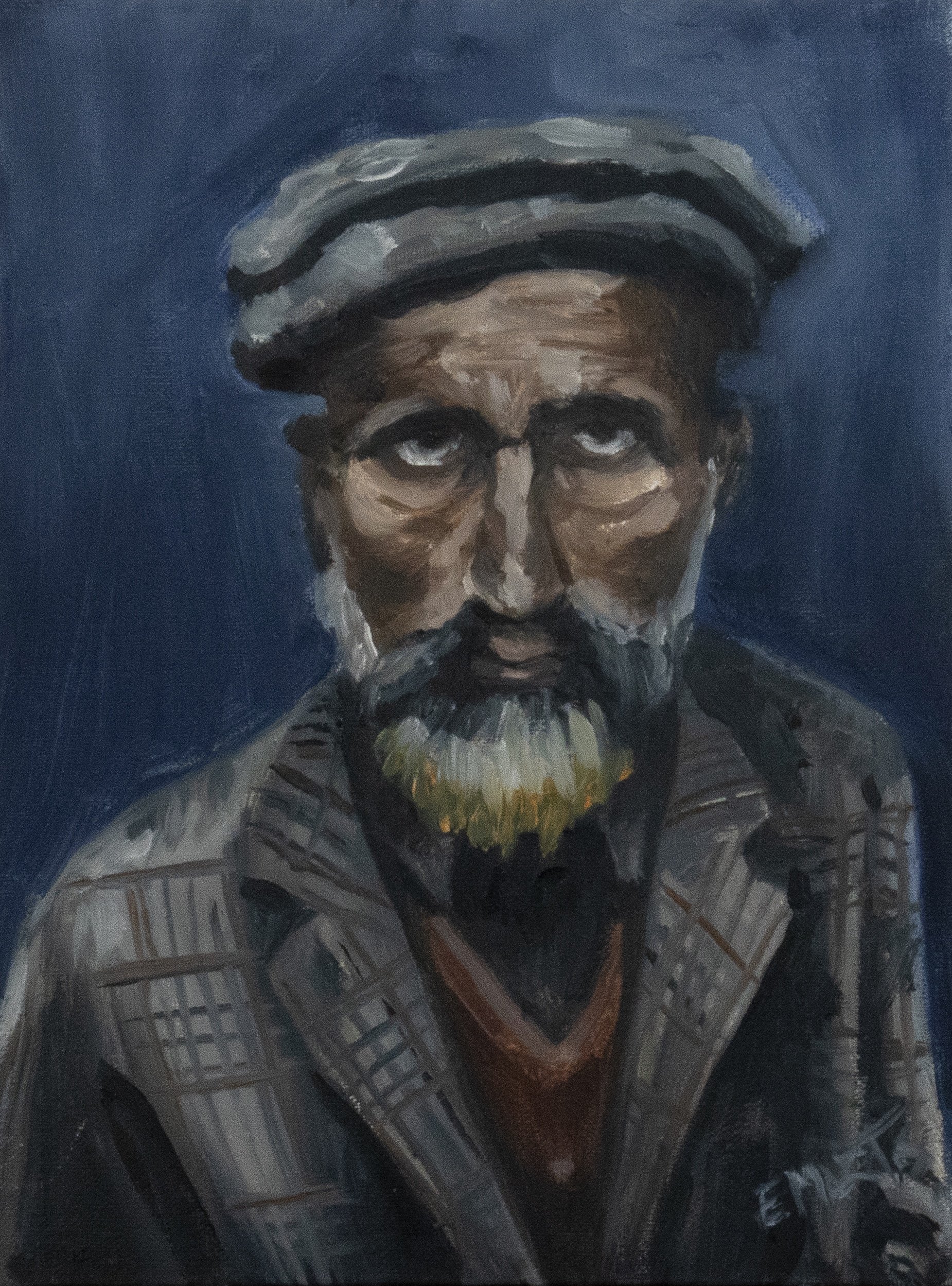 Portrait study 8x6 oil on linen 2022 $150
