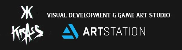 KRASS KOLLEKTIV game art outsourcing studio portfolio with concept art, environment art, props and visual development for indie and AA games
